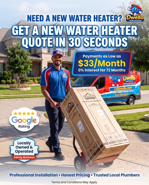 Water heater financing offer — Unruly Content client work